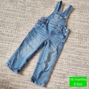 First Impressions girls denim overalls size 18 months